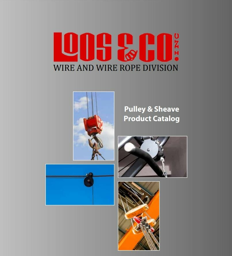 Pulley and Sheave Catalog Cover