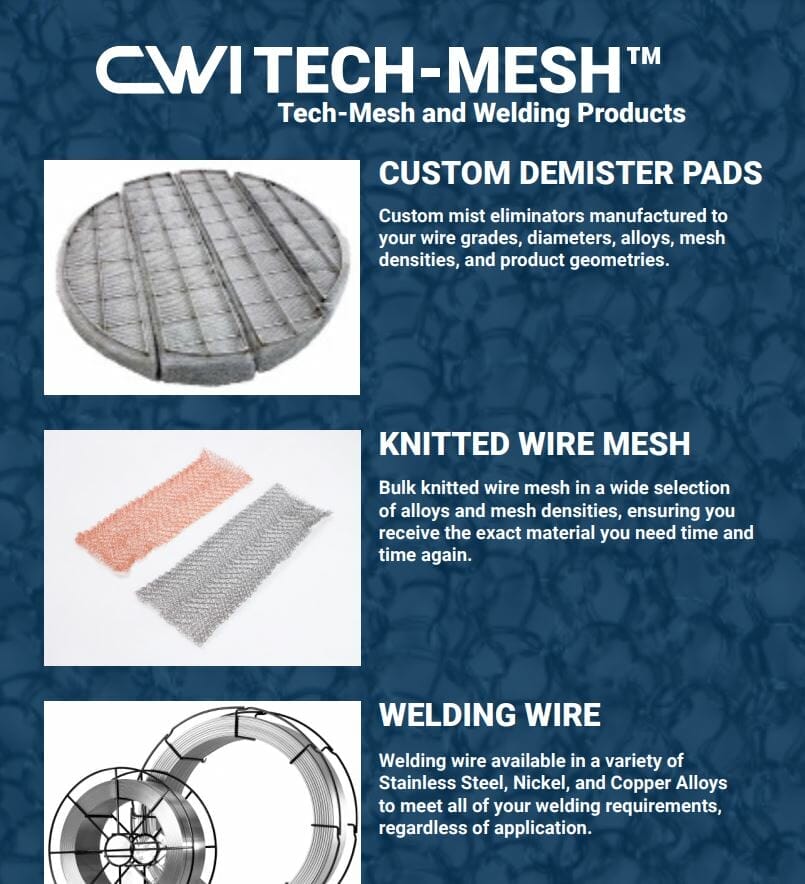 tech mesh welding wire brochure