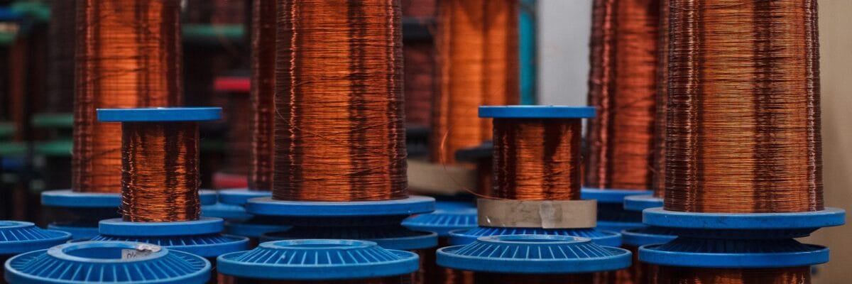 Copper Wire spools